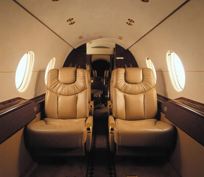 Stellar Villas - Luxury Villa Rentals -  Jet Charter - BEECH JET 400A - Interior